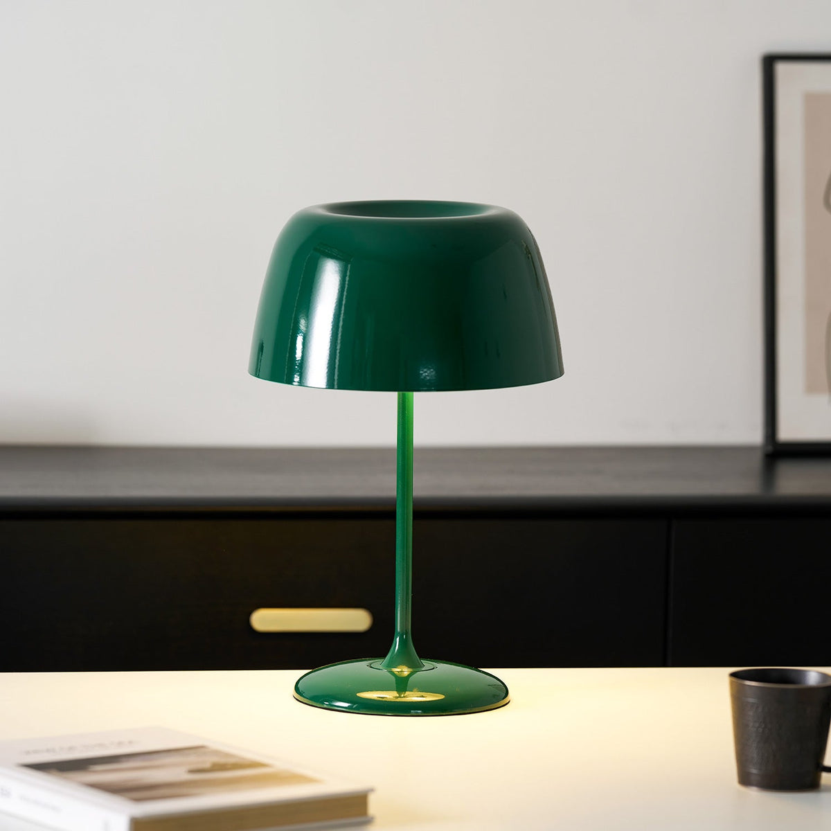 Ravenswood Mushroom Glass Table Lamp
