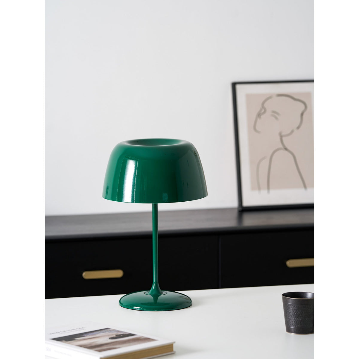 Ravenswood Mushroom Glass Table Lamp