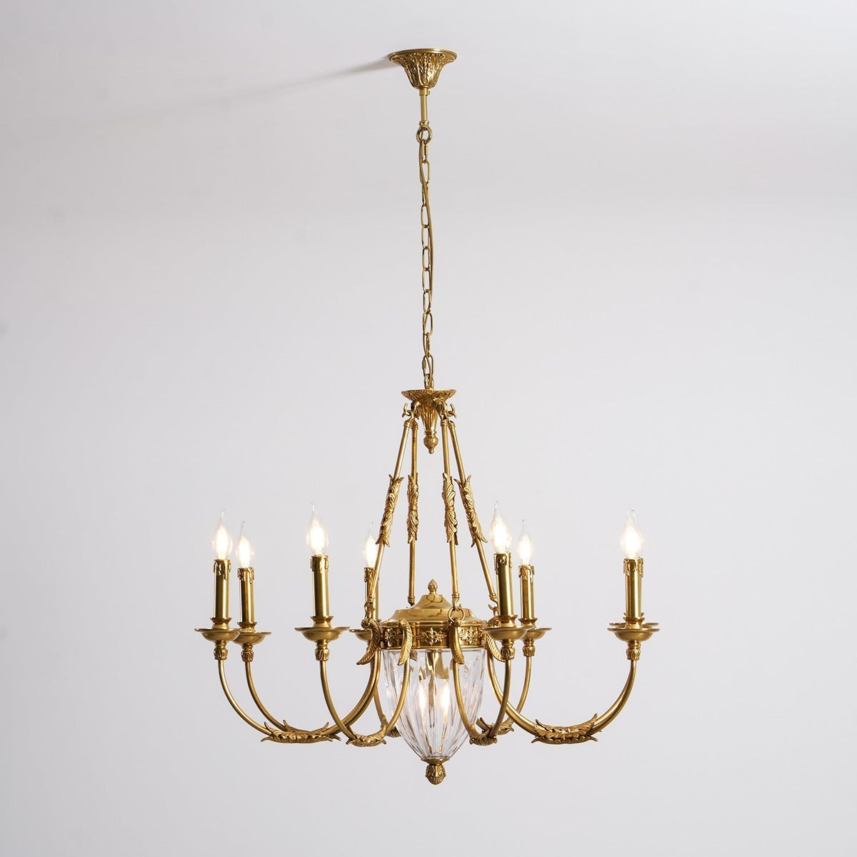 Valerix Brass Chandelier