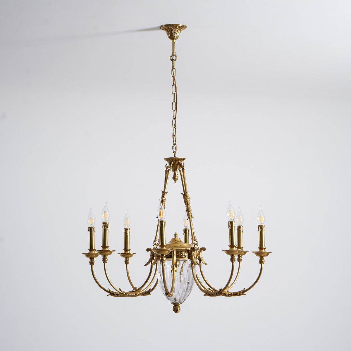 Valerix Brass Chandelier
