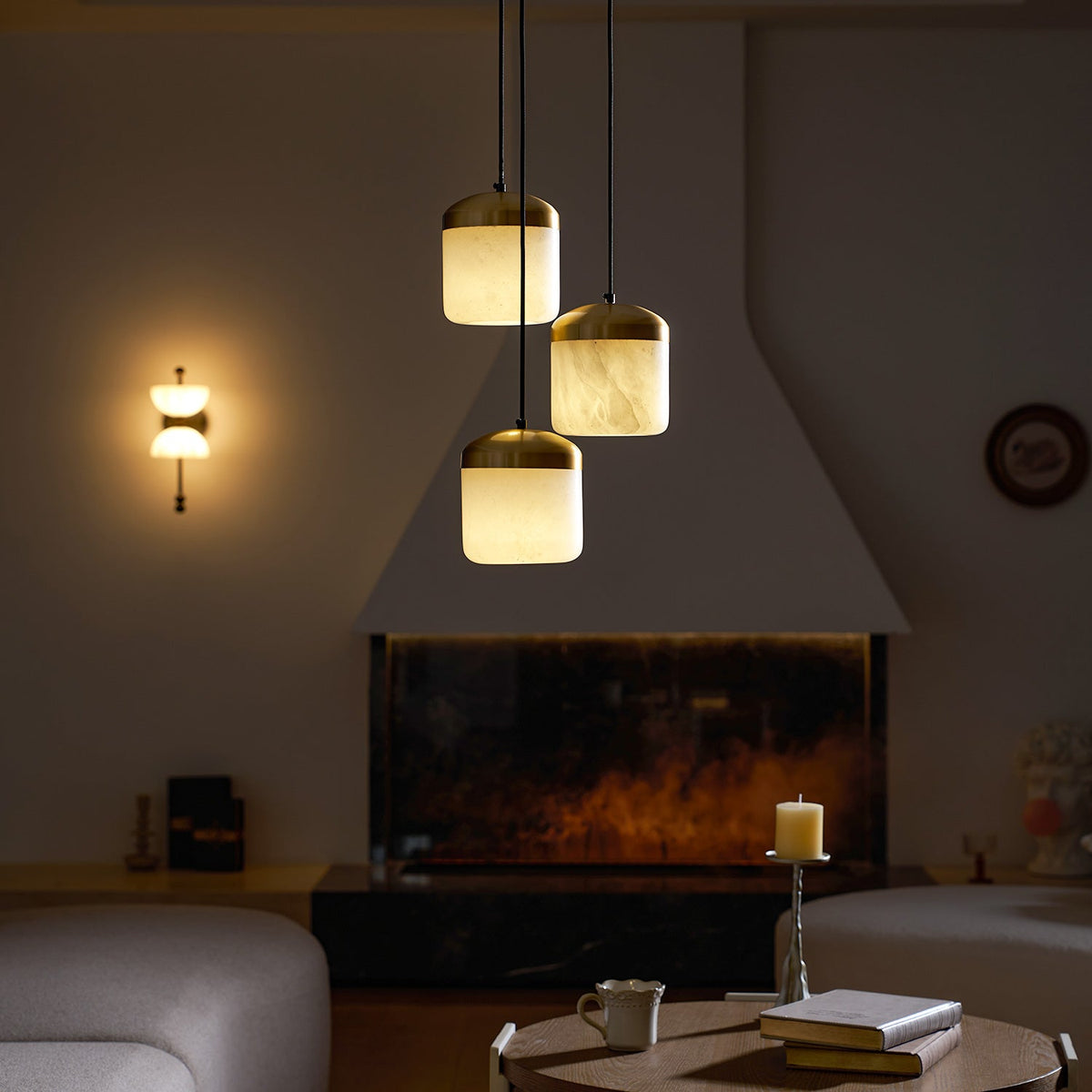 Arquesian Alabaster Pendant Lamp