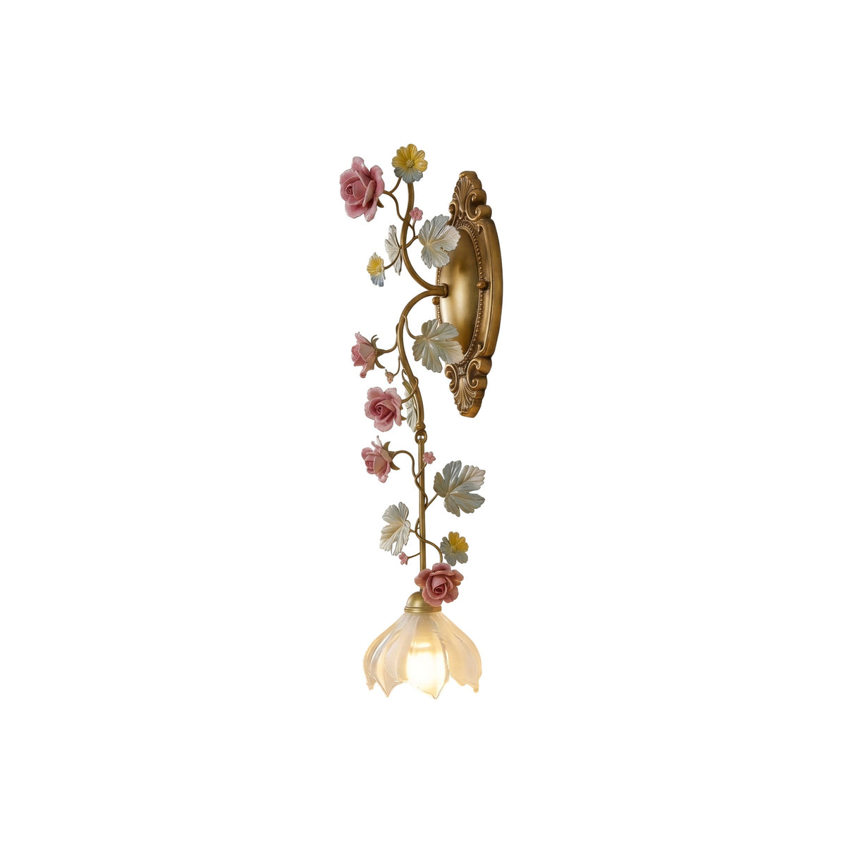 Zaya Floral Vine Shaped Indoor Wall Light