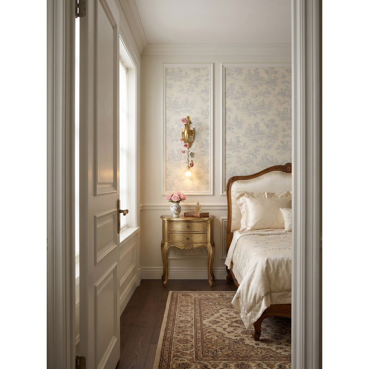 Zaya Floral Vine Shaped Indoor Wall Light