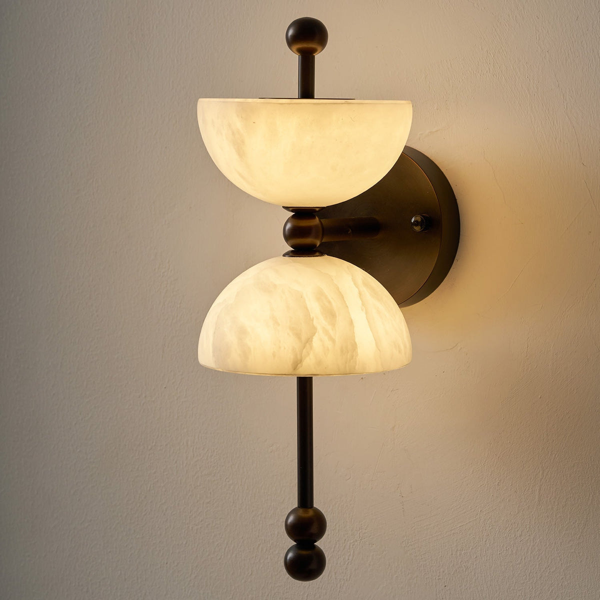 Nazo Alabaster Indoor Wall Light