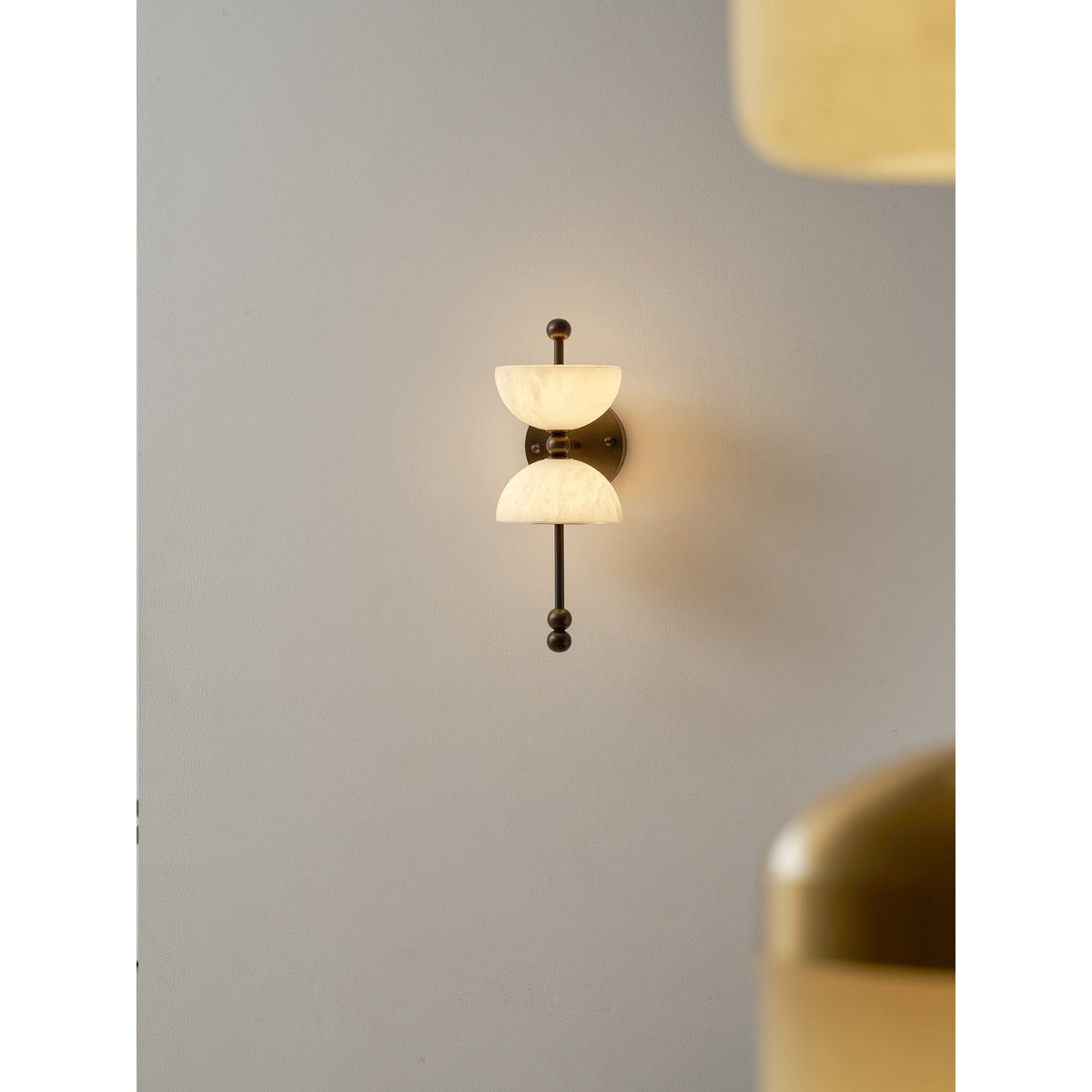 Nazo Alabaster Indoor Wall Light