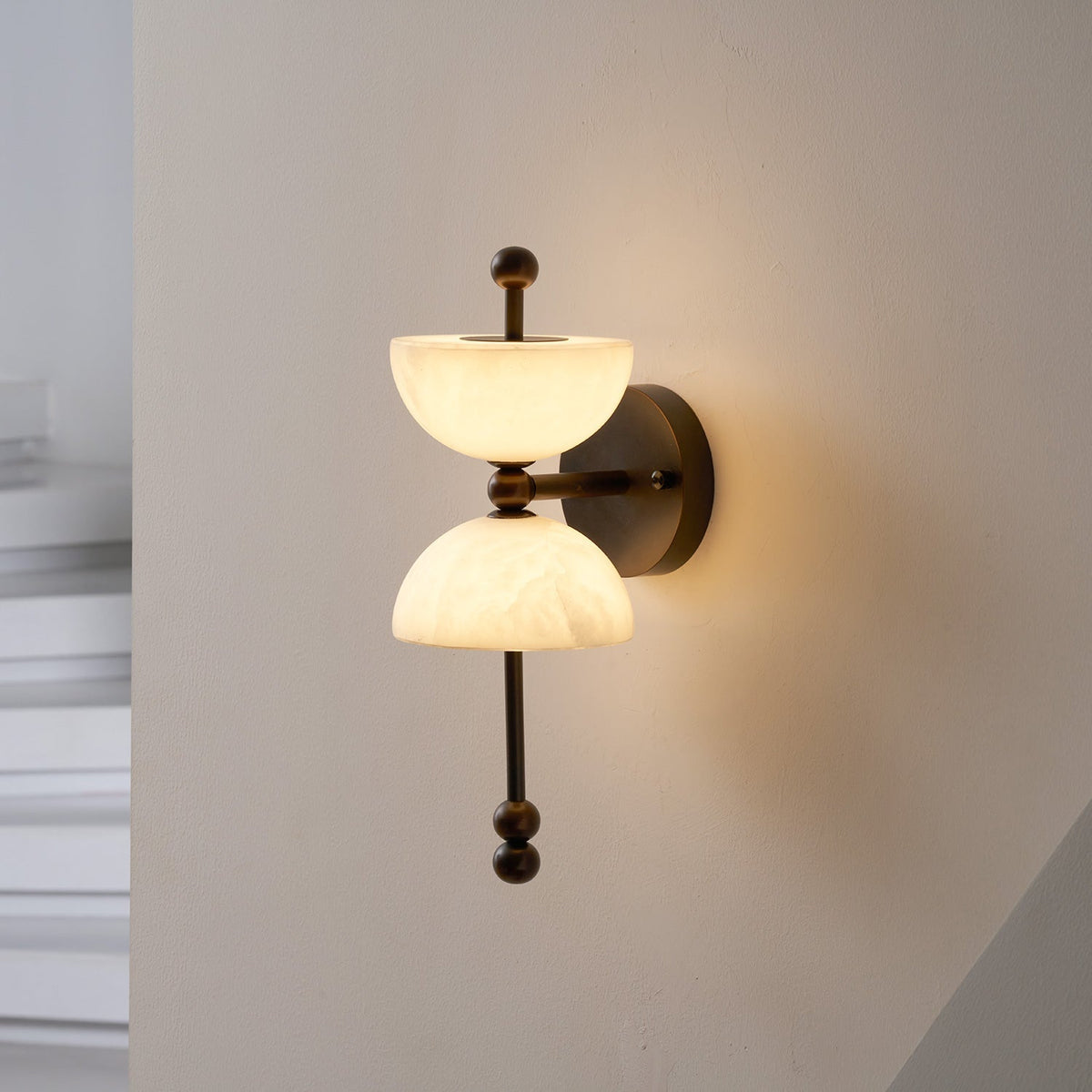 Nazo Alabaster Indoor Wall Light