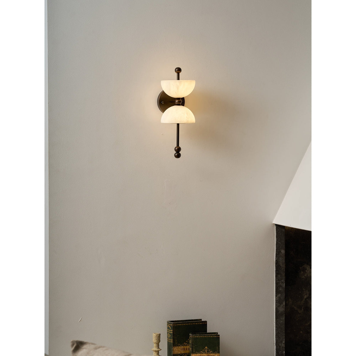 Nazo Alabaster Indoor Wall Light
