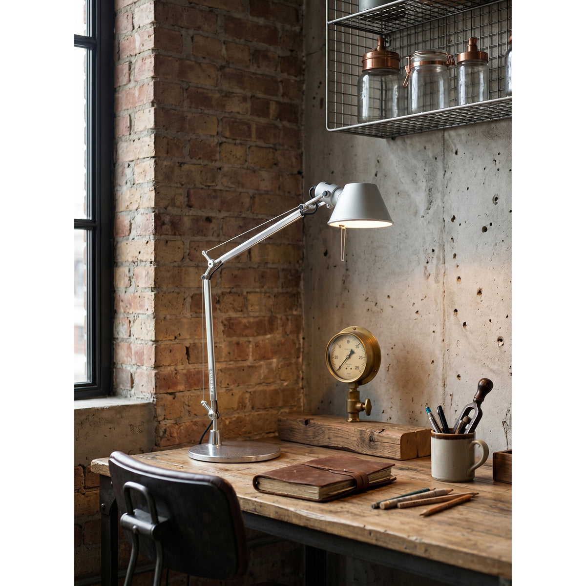 Haivo Articulated Aluminum Table Lamp