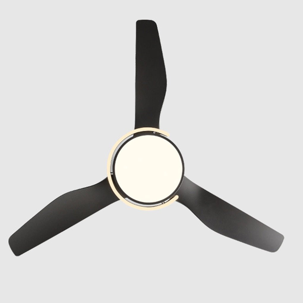 Remote Control Variable Frequency Dimming Integrated Ceiling Fan Light Supports Forward and Reverse - Lamp Outdoor
