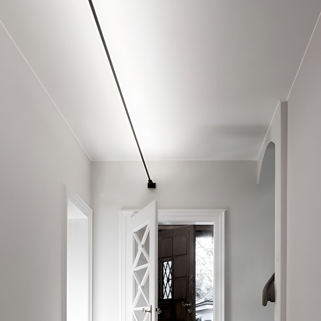 Rotatable Skyline Linear LED Lights Slim Steel Line Ceiling Light - Lamp Outdoor