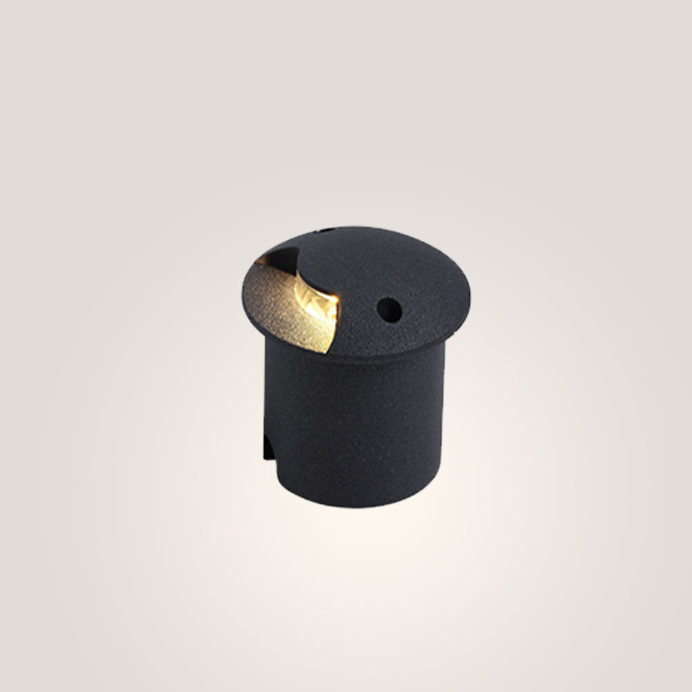 Ray Metal Cylindrical Outdoor Step Deck Light - Lamp Outdoor