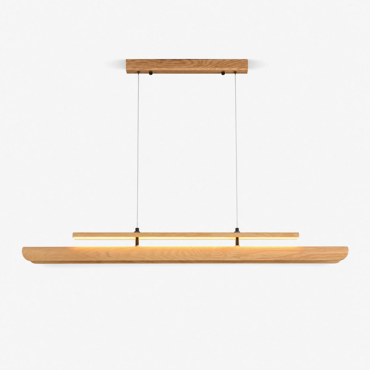 Lignelle Wood Linear Pendant Light