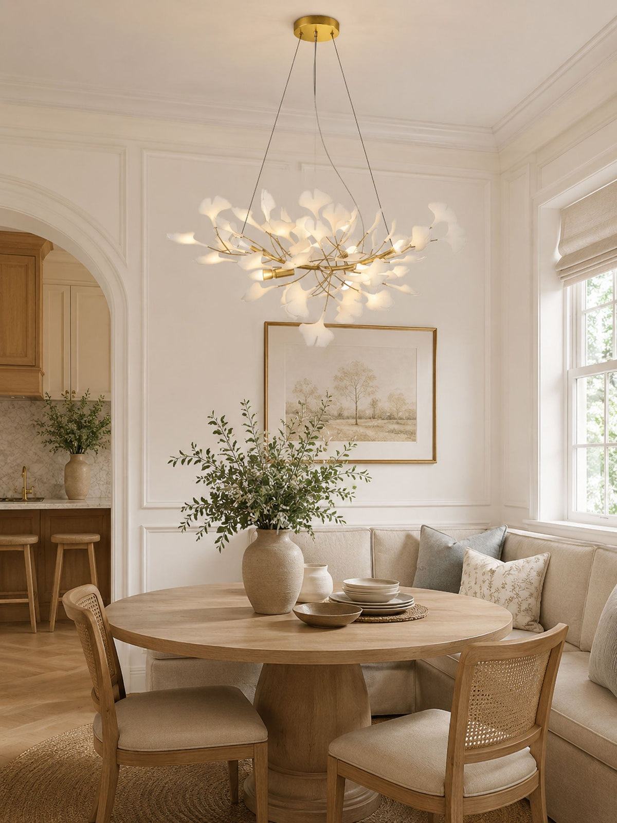 Voena Bloom Gingko Chandelier